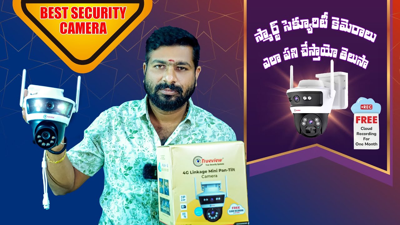 4g linkage camera Unboxing & Installation with cloud storage #techintelugutara #truview