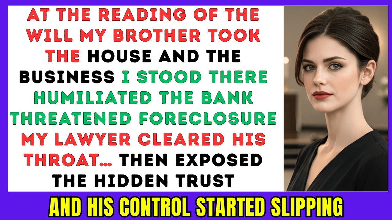 My Brother Stole My Inheritance—Then The Lawyer Opened The Hidden Trust At The Funeral