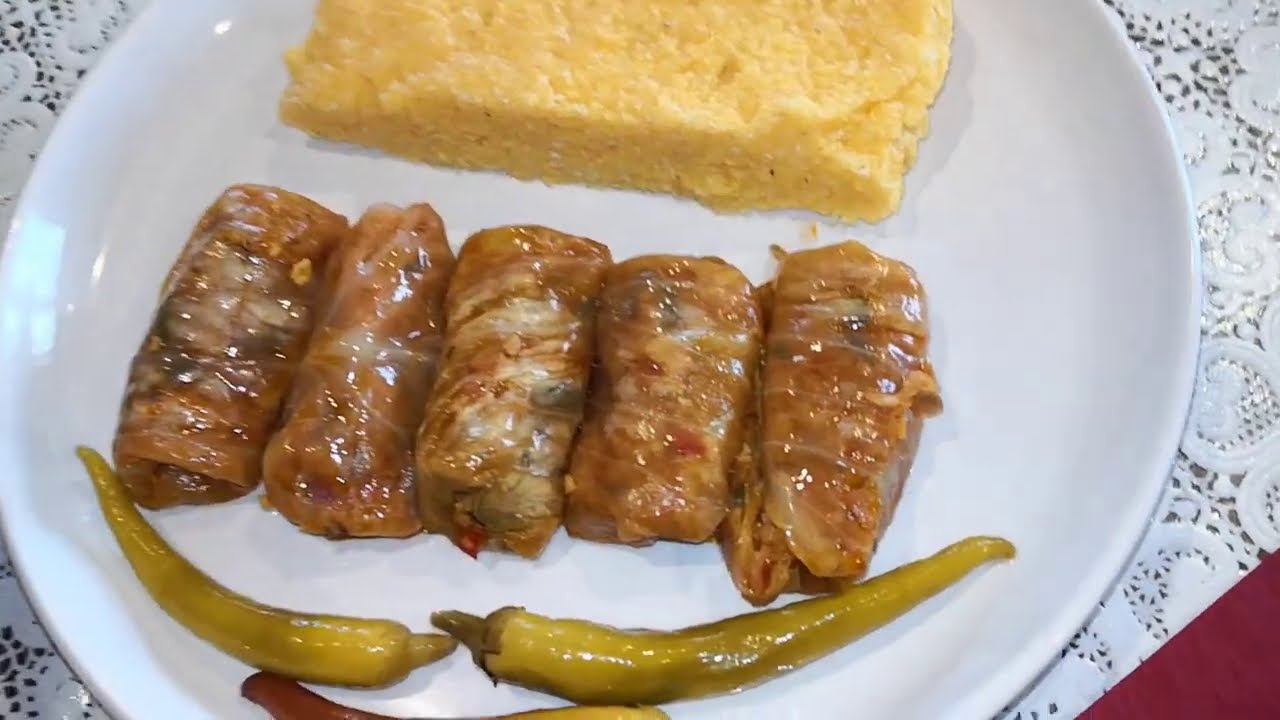 SARMALE DE POST CU PASAT IN FOI DE VARZA MURATA - FOARTE GUSTOASE, RETETA TRADITIONALA