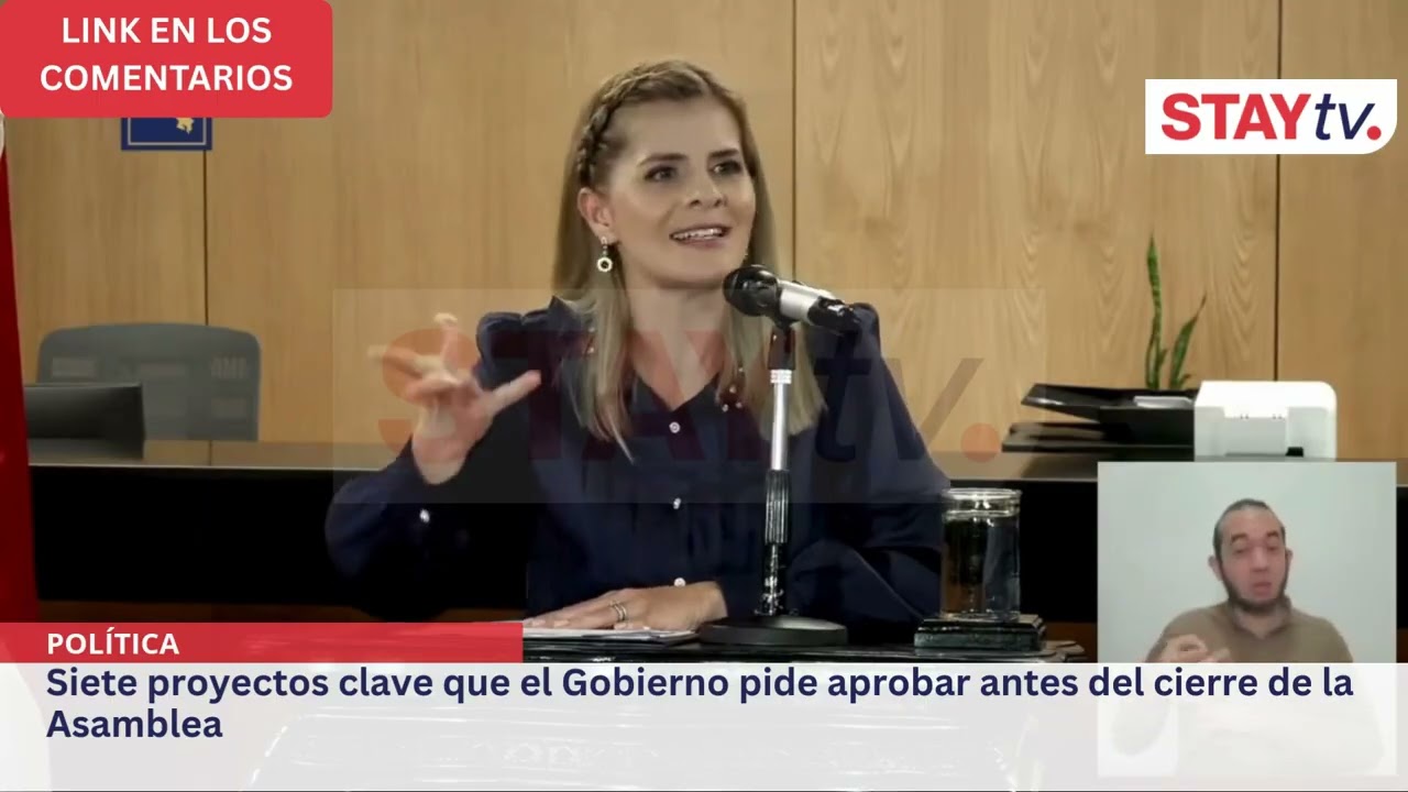 Siete proyectos clave que el Gobierno pide aprobar antes del cierre de la Asamblea