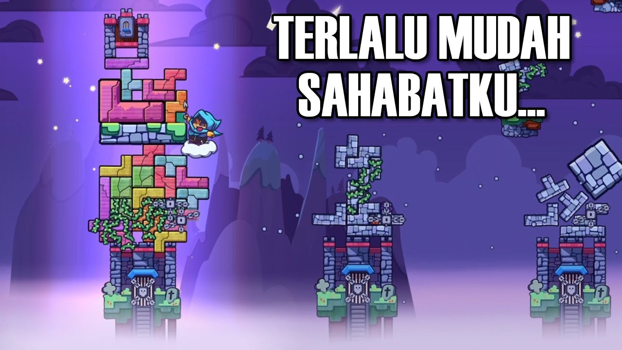 Terlalu Mudah Kalau Begini... - Tricky Towers Indonesia