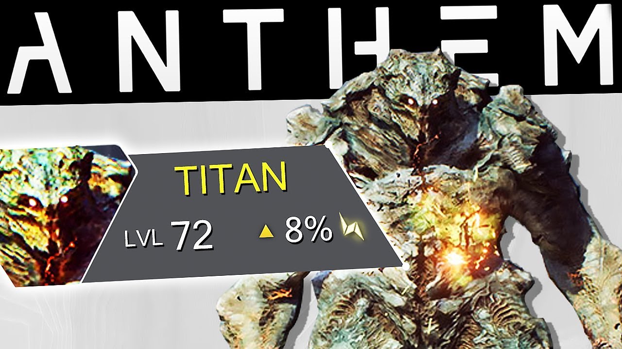 Anthem - ALL MONSTERS & FACTIONS we know so far !