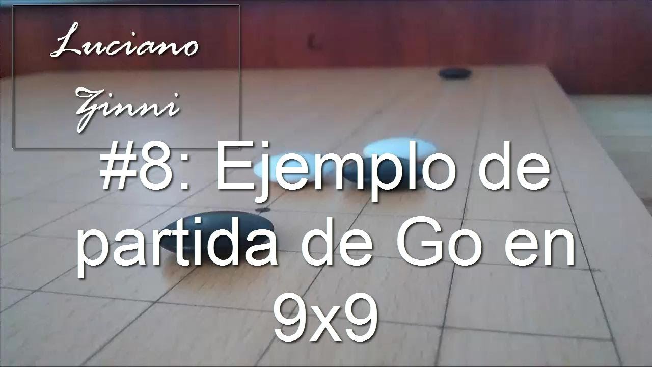 Lecciones de Go - #8: Ejemplo de partida de Go en 9x9