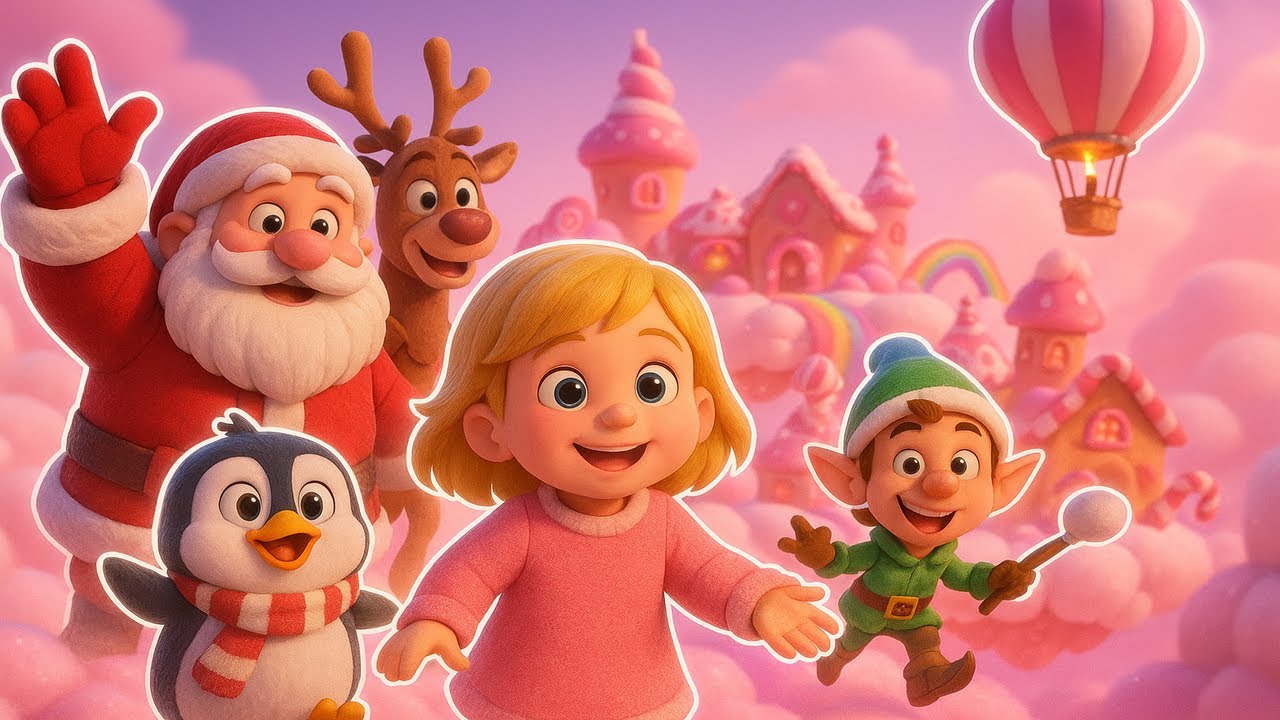 Emma & Chilly Save the Candy Cloud Village in a Sweet Christmas Adventure ☁️🍭✨