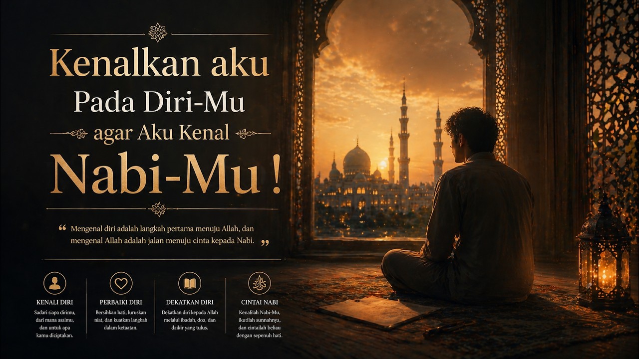 Kenalkan AKu Pada Diri-Mu agar Aku Kenal Nabi-Mu !
