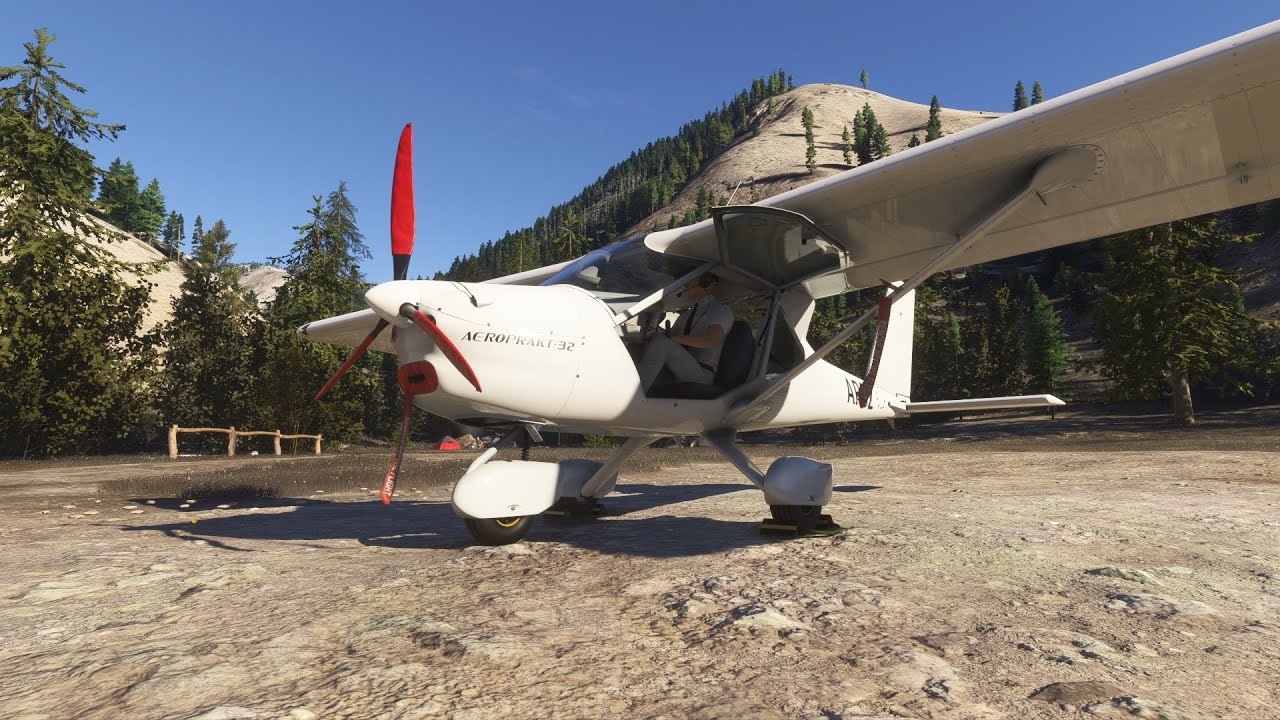 Первый взгляд на Got Friends Aeroprakt A-32 Vixxen в Flight Simulator 2024