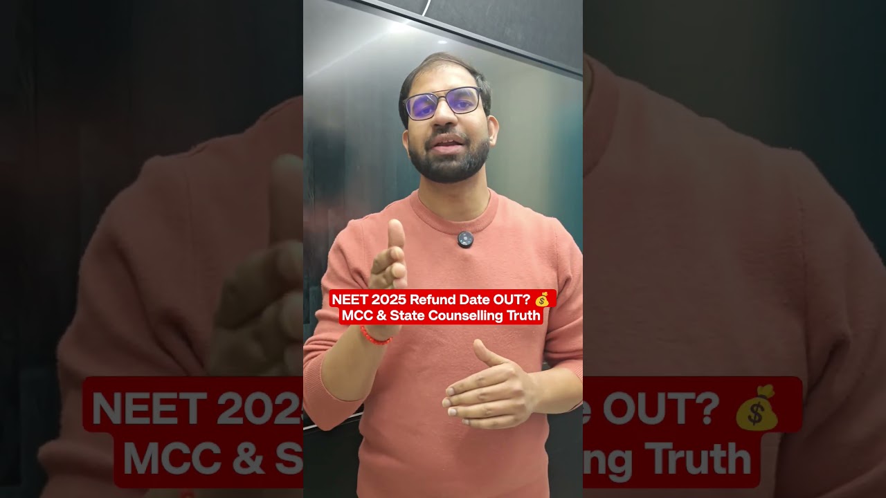NEET 2025 Refund Process 🔥 Eligibility, Date & Conditions#NEETUG2025#NEETRefund#NEETCounselling