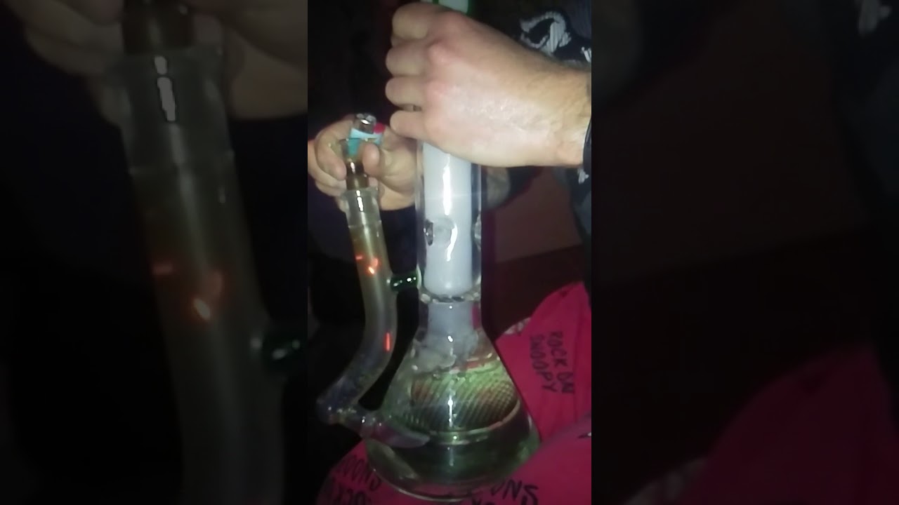 Vodka GLASS big honeymoon bong rip