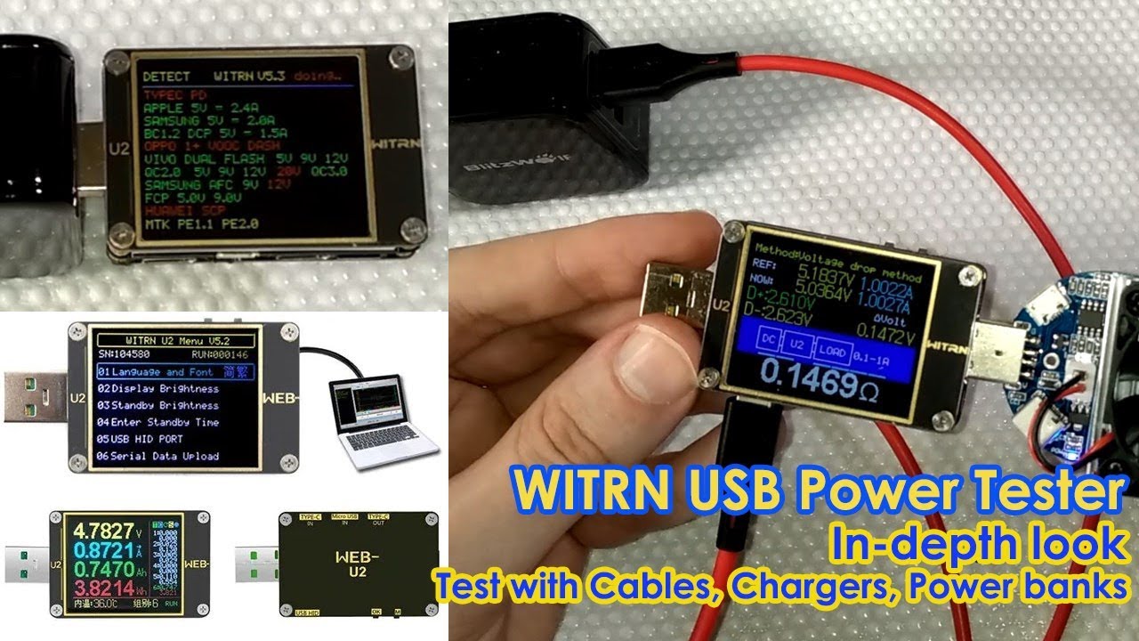 Super tool for detecting charging protocols of any USB port