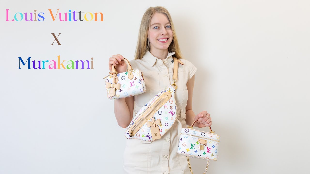 Louis Vuitton X TM Murakami Collection: Vanity Chain Pouch, Speedy Nano, High Rise Bumbag