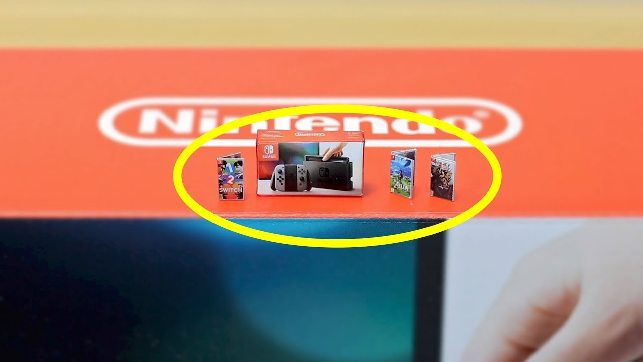 World's Smallest Nintendo Switch Collection