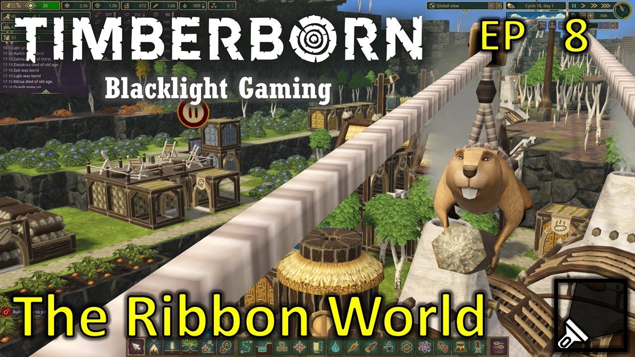 【Timberborn Experimental 1.0】 The Ribbon World Gameplay Episode 8