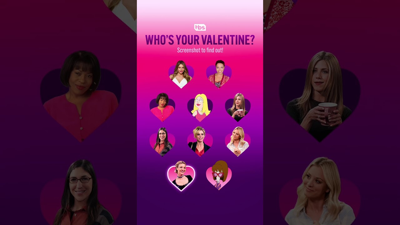 Which TV Character is your Valentine? 👀 💗 | TBS