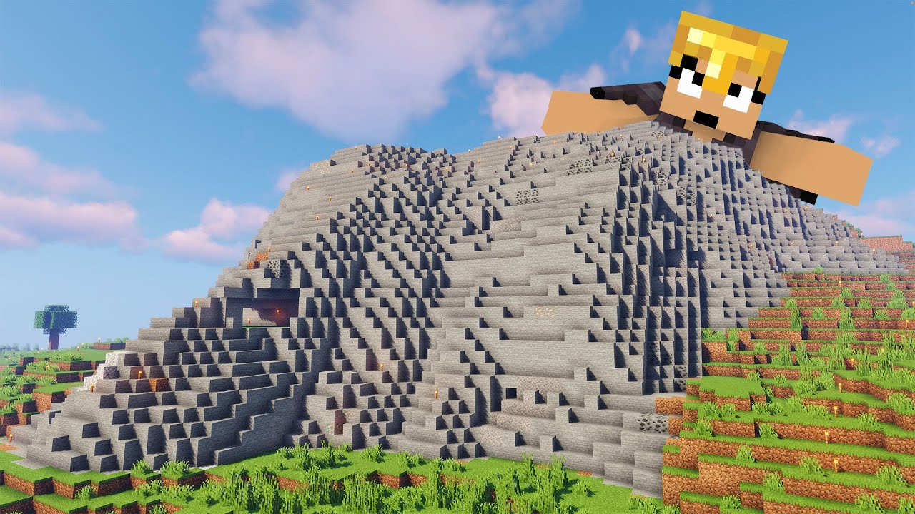 カズ拠点が巨大な岩山になりました!!PART93【マイクラ】