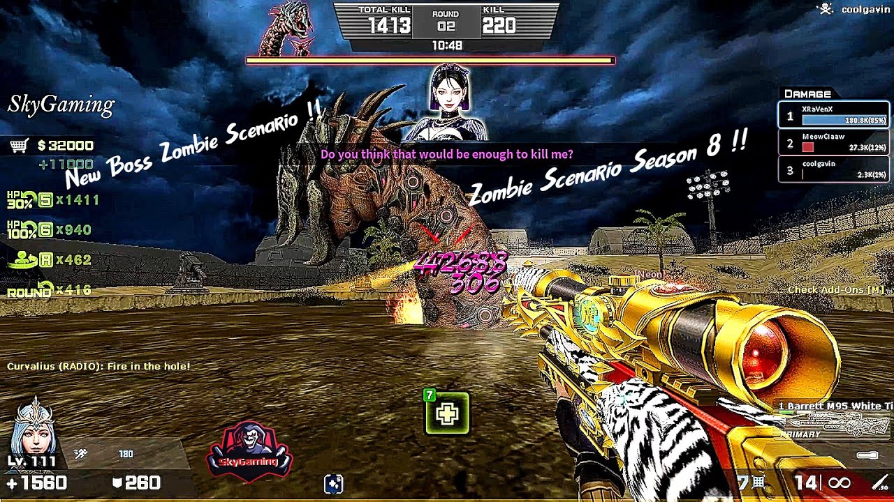 [CSN:S] New Map ZS Abandoned Hound Gameplay - Zombie Scenario - Counter Strike Nexon Studio