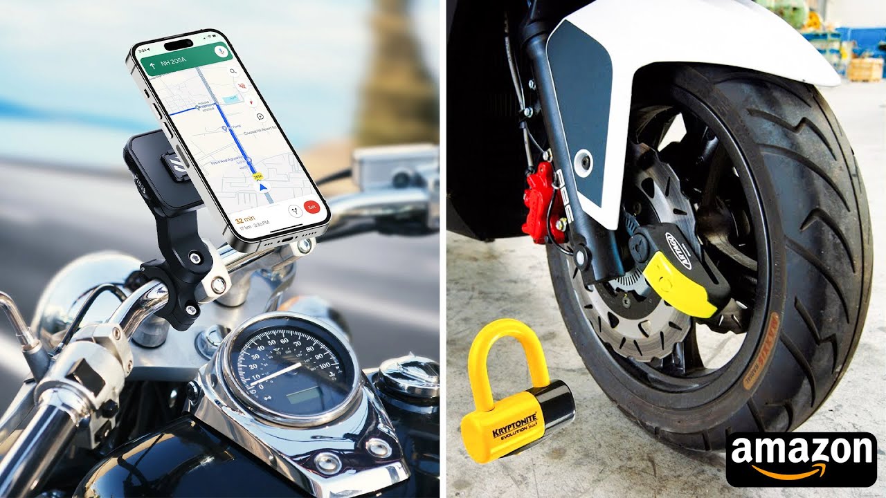 15 Coolest Motorcycle Gadgets On Amazon That Are Pure Genius