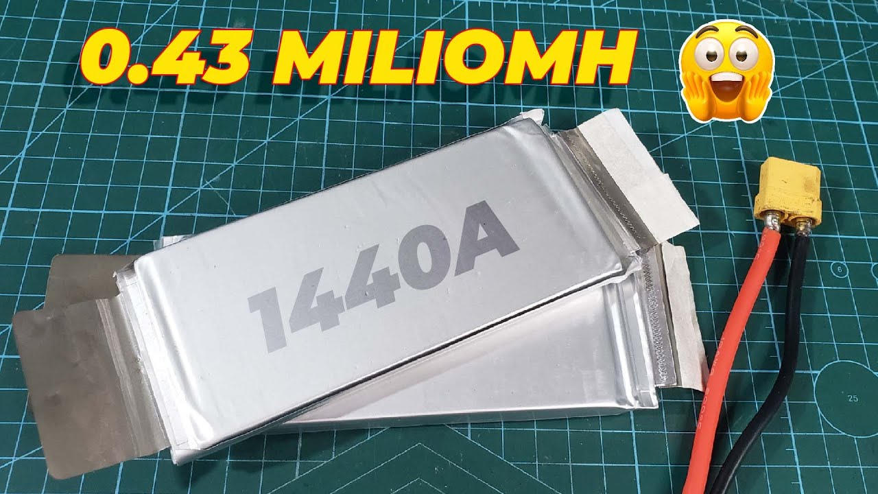 Pin này Siêu Xả Cao mà Nội Trở còn thấp hơn cả Dây Dẫn