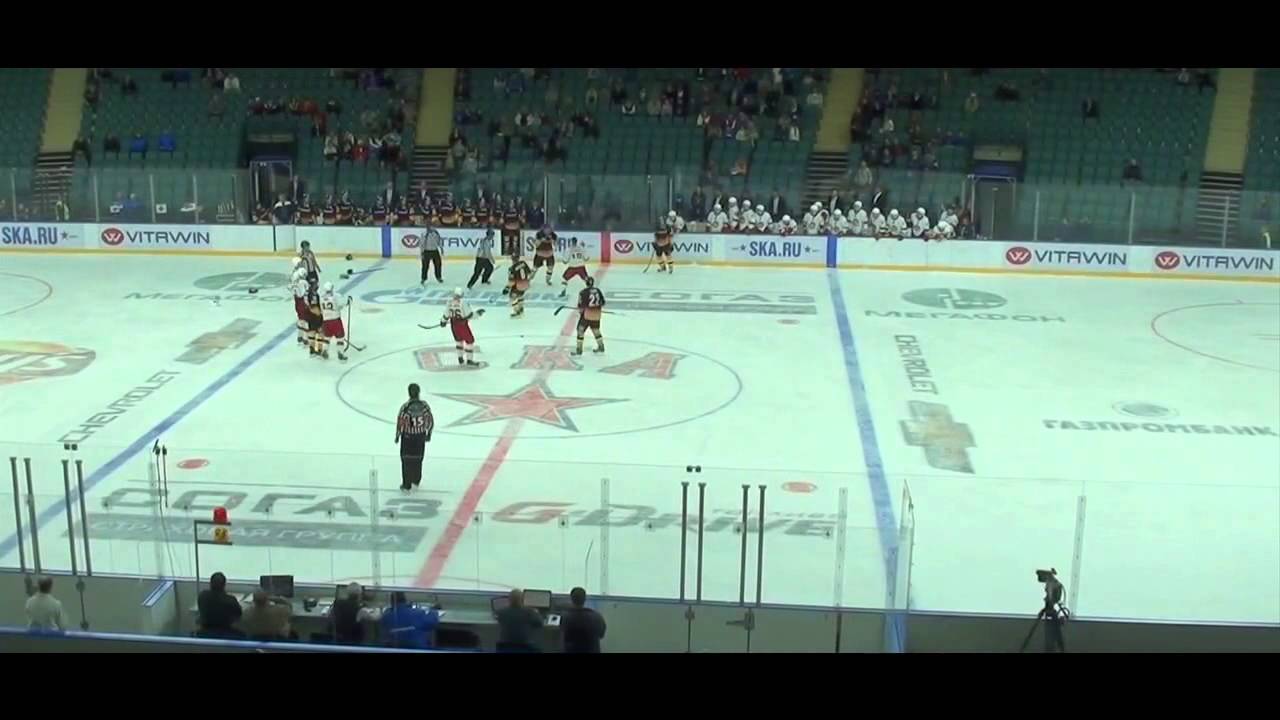 Semir Ben-Amor vs Evgeny Mons - Severstal-Jokerit 29.8.2014