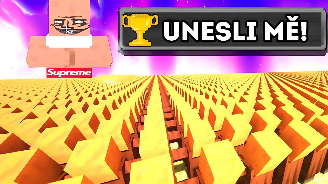 Vesničan&eacute; mě unesli v Minecraftu!