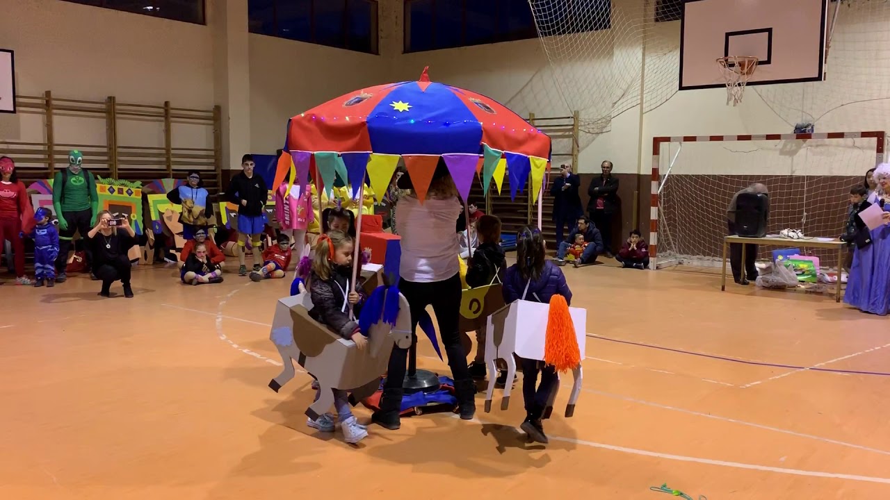 Tiovivo seguntino en el Carnaval Sigüenza 2019