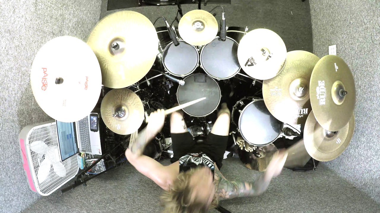 KORN - Here to Stay (Drum Cover Video) by Wade Murff