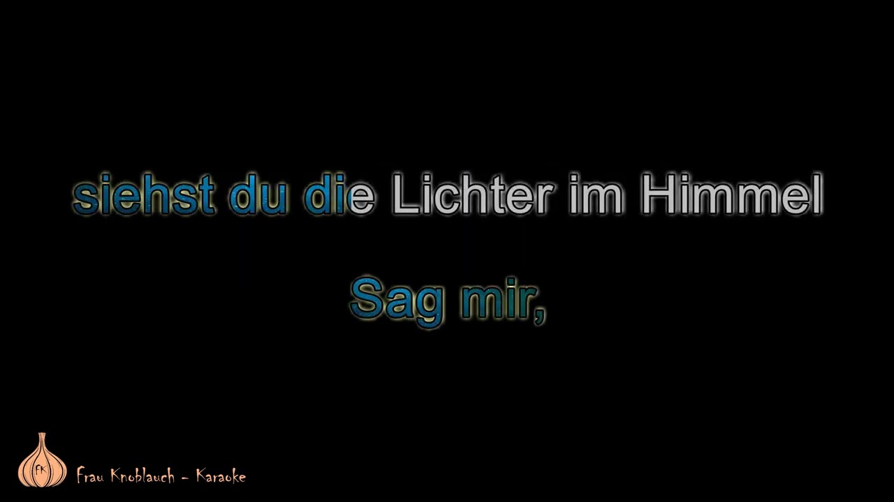 Versengold - Sternensee (Karaoke)