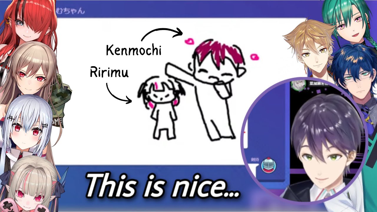 gartic phone with symphonia day 1 cast | Nijisanji eng subs