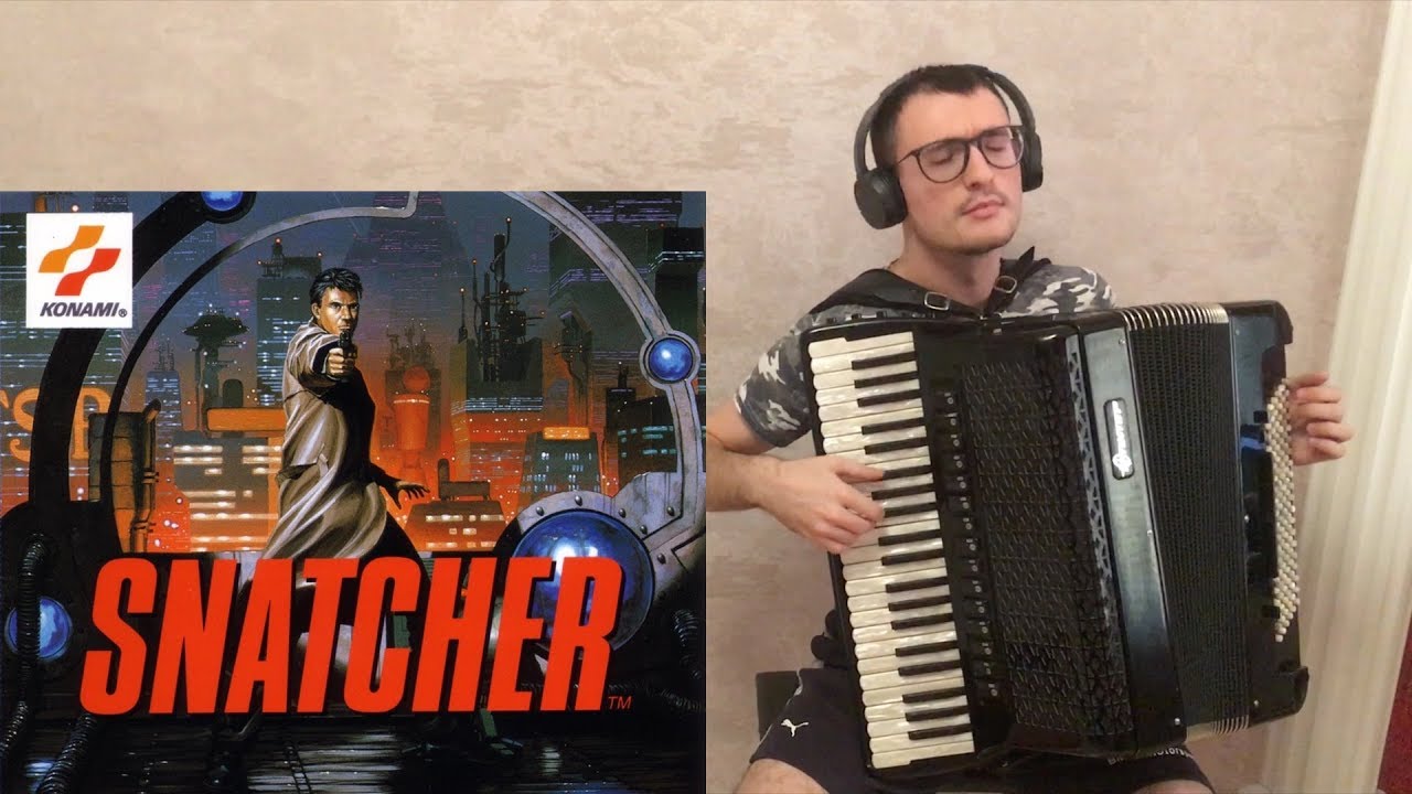 Snatcher - One Night In Neo Kobe City | Accordion Instrumental Cover