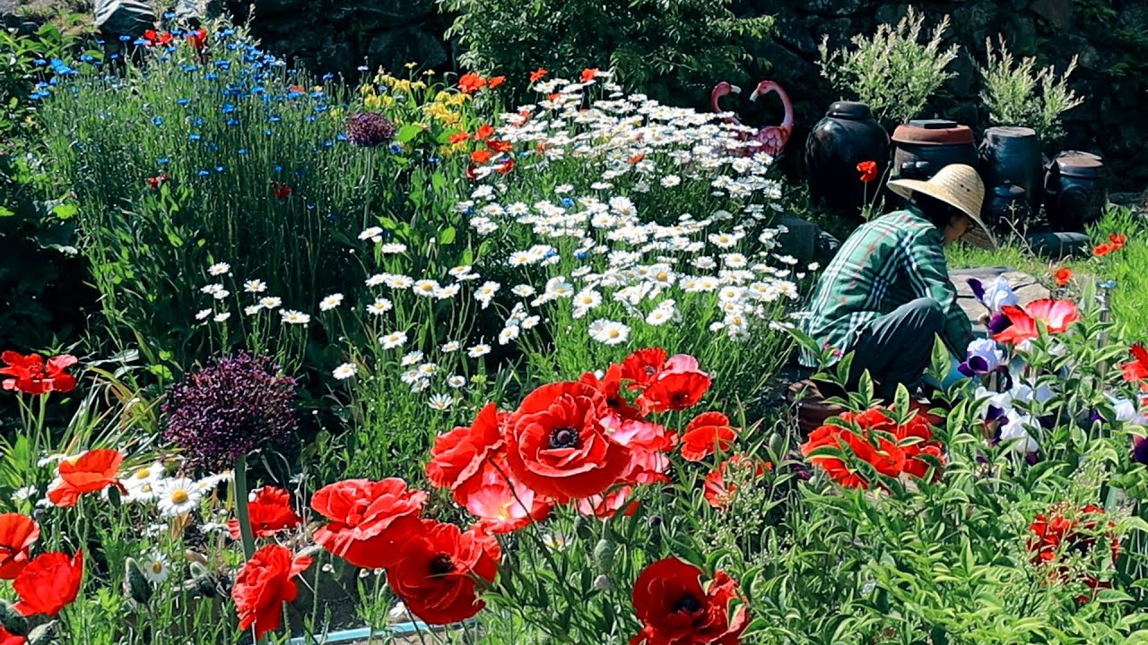 Счастливой сельской жизни с цветниками и огородами!