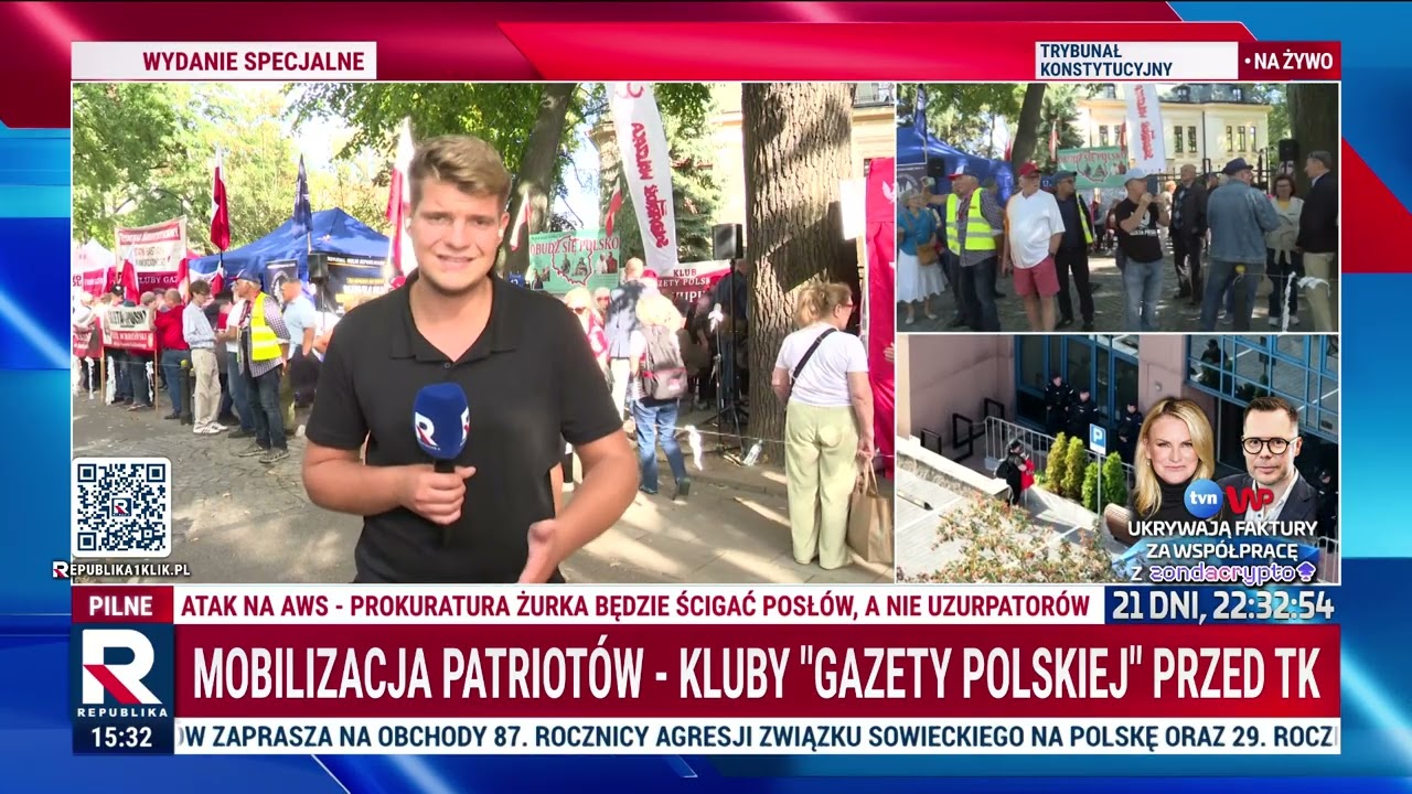 Informacje Telewizja Republika 16.09.2026 godz. 15:30