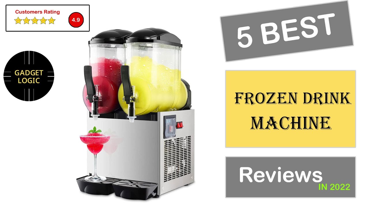 ✅ Best Commercial Frozen Drink Machine in 2023 🍳 Top 5 Tested [Buying Guide]