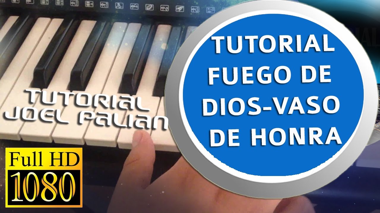 TUTORIAL - MINISTERIO  FUEGO DE DIOS - VASO DE HONRA
