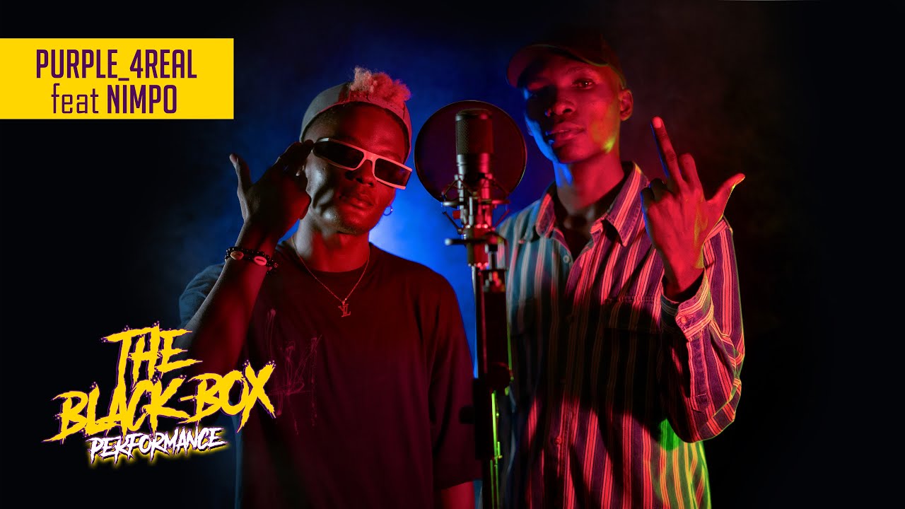 PURPLE_4REAL x NIMPO dans THE BLACK-BOX PERFORMANCE  (Vidéo 4K)
