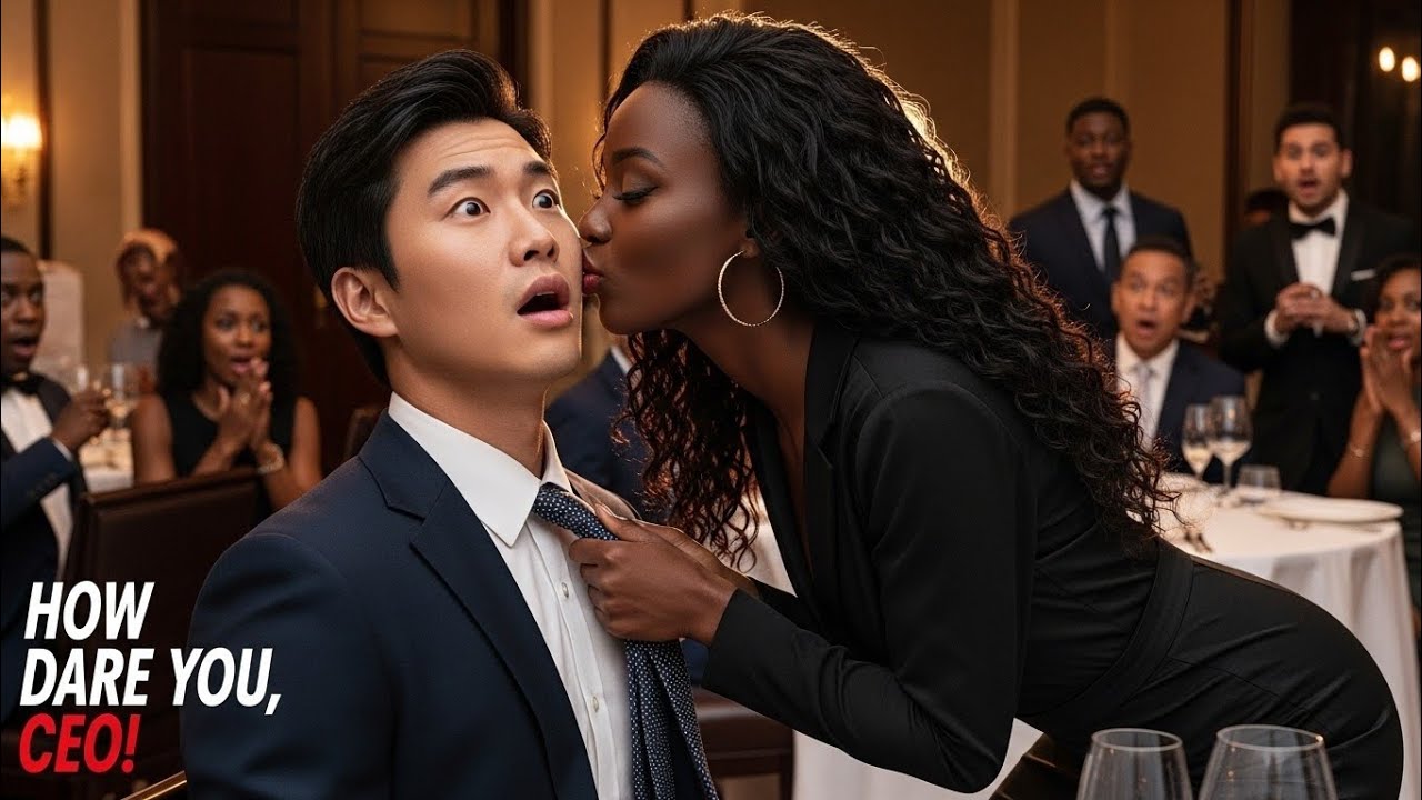 AFRICAN Lady Seriously Tamed the KOREAN CEO After He Had Accidentally Kissed Her to Escape His Ex