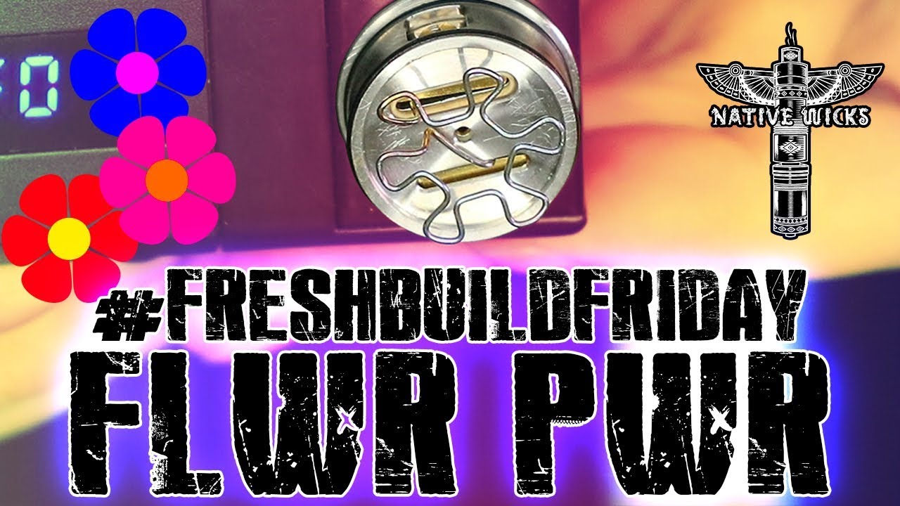 #FRESHBUILDFRIDAY - Flower Power Coil/Mesh RDA