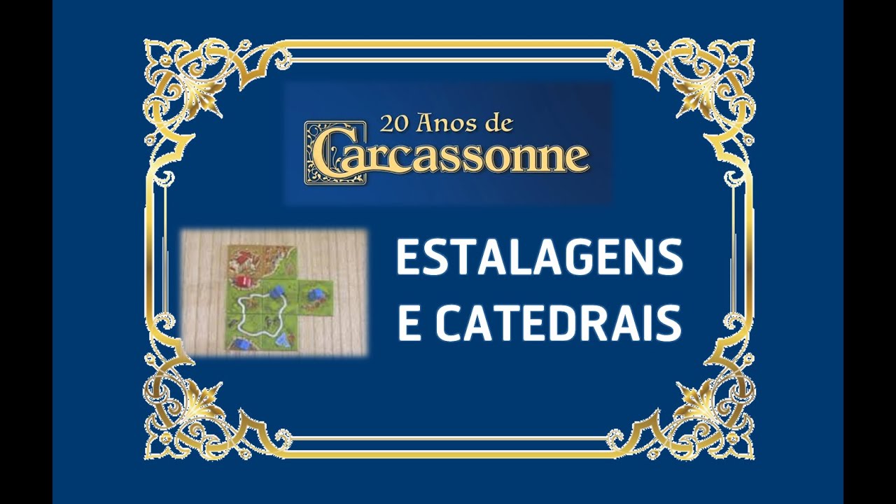 Como jogar Carcassonne | ESTALAGENS E CATEDRAIS - uma mini-expansão de Carcassonne
