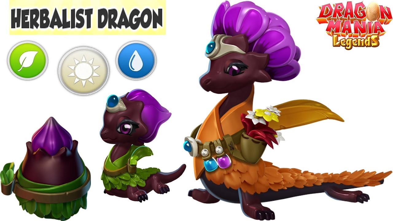 Did you get Herbalist Dragon ? - Dragon Mania Legends| Part 1364 HD