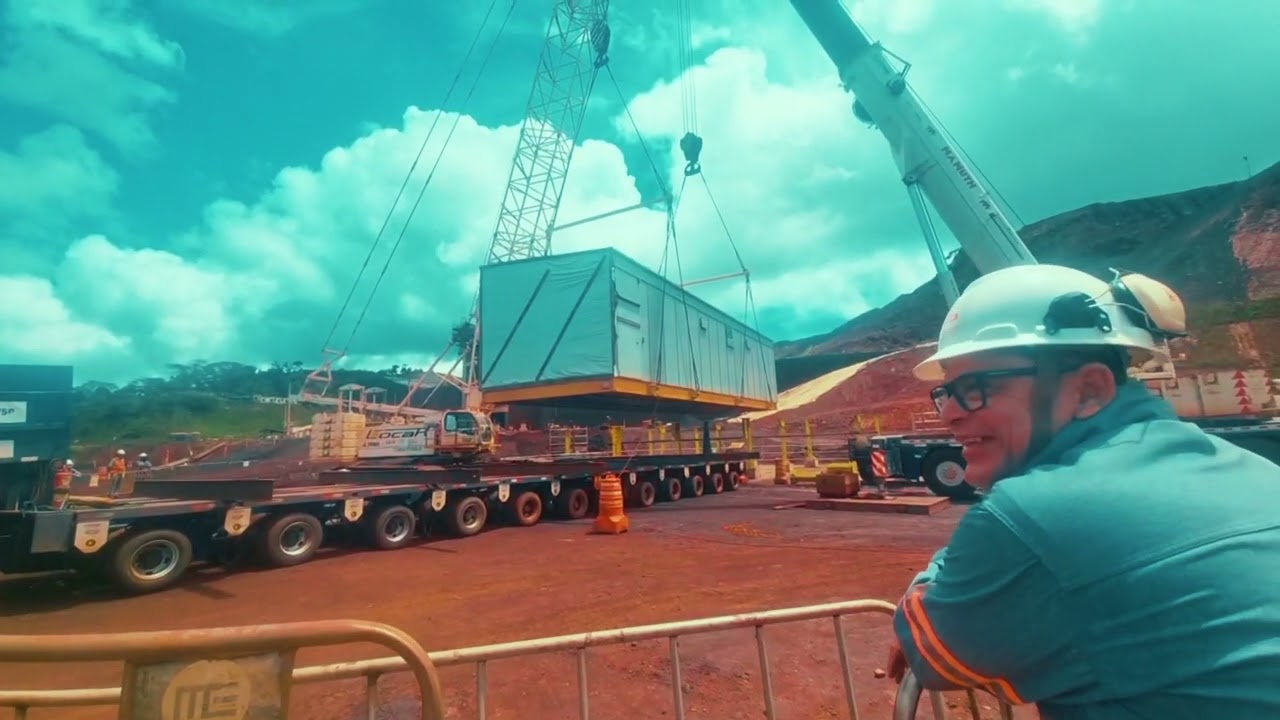 Montagem da Sala Elétrica ELETROCENTRO WEG @s11d em Canaã dos Carajás-PA