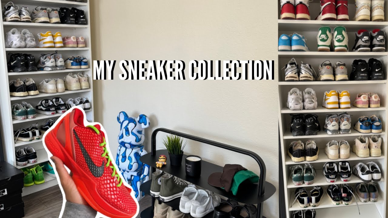MY ENTIRE SNEAKER COLLECTION ! || (2023)  I DOWNSIZED FROM LAST YEAR.