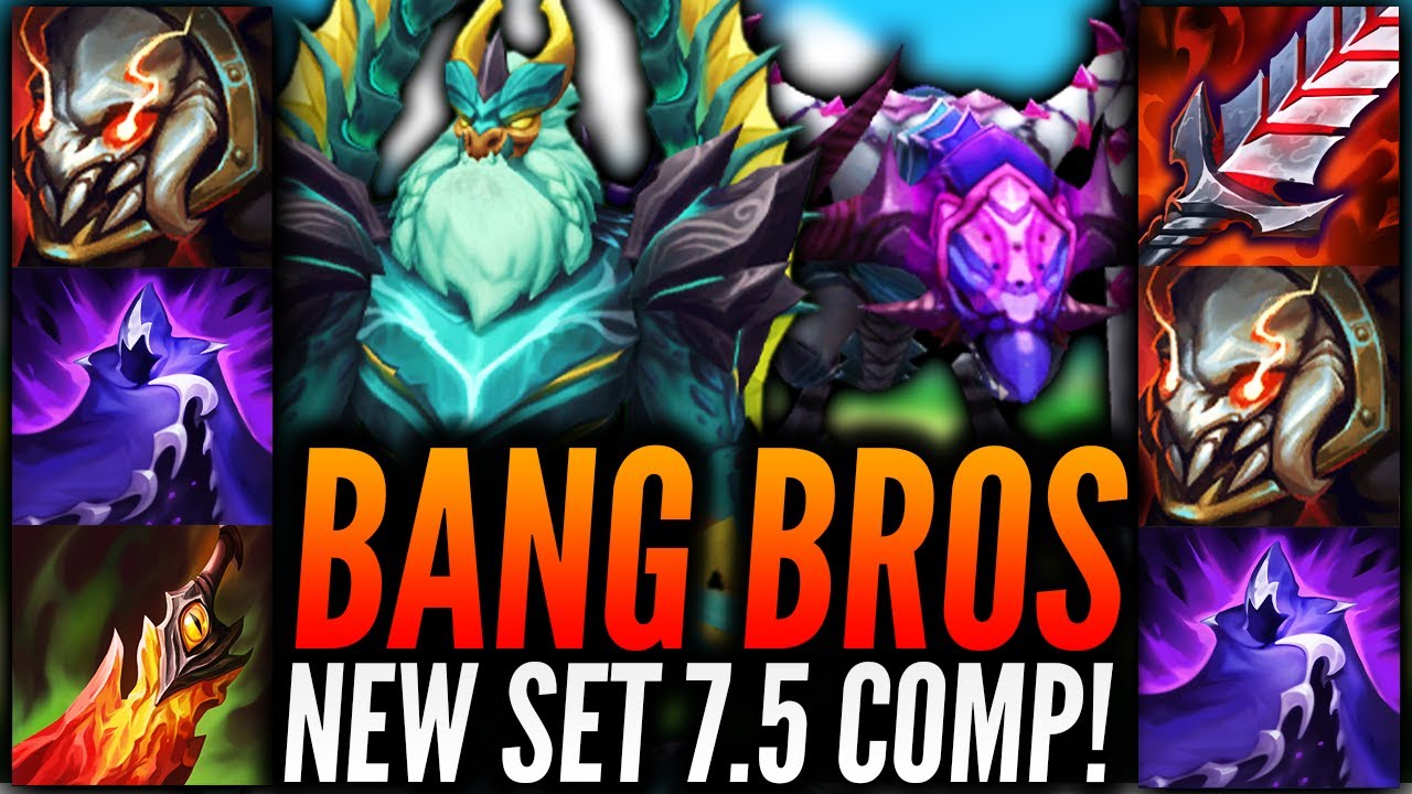 TFT DRAGON BANG BROS TEAM COMPOSITION! | Teamfight Tactics Set 7.5 Uncharted Realms