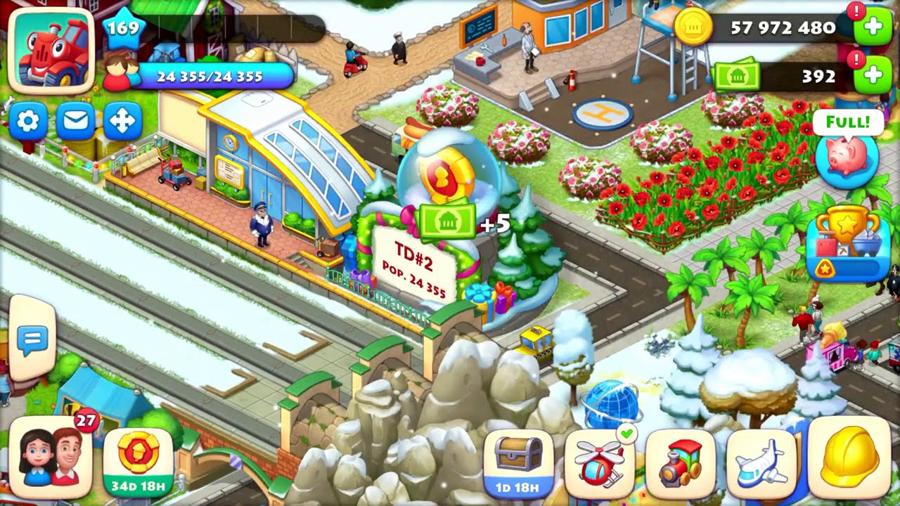 TOWNSHIP GAMEPLAY Level 169 #1 !!!