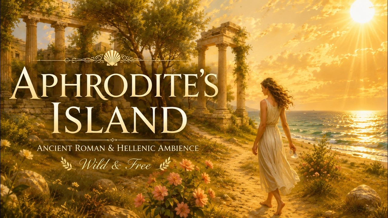 Ancient Roman & Hellenic Ambience | Aphrodite’s Island - Wild & Free | Relaxing Ambience Music