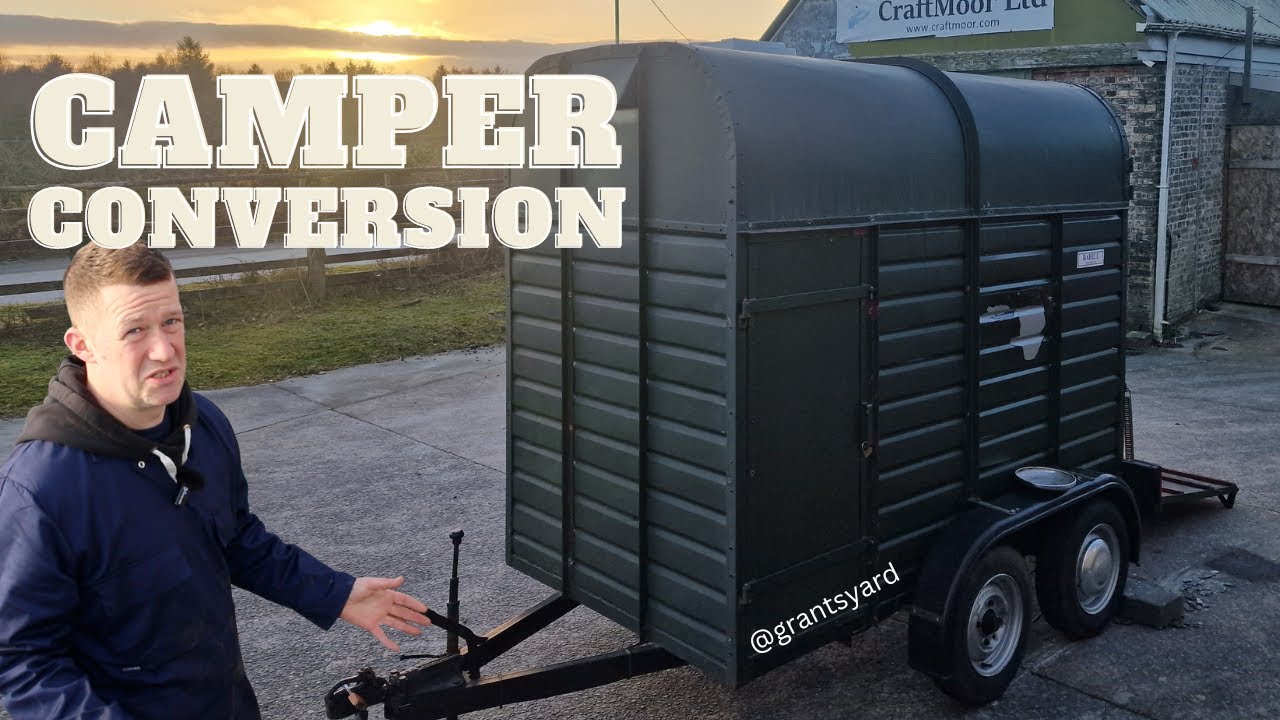 Reimagining a 60-Year-Old Horse Trailer: Uncovering the Secrets of this Unique Camper Conversion!