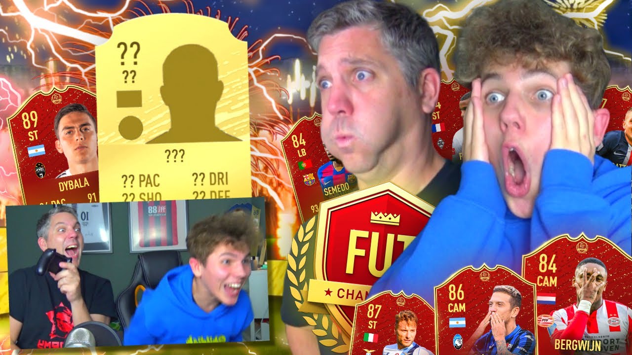 OMG the BEST Dad & Son FUT Champions rewards EVER!!!