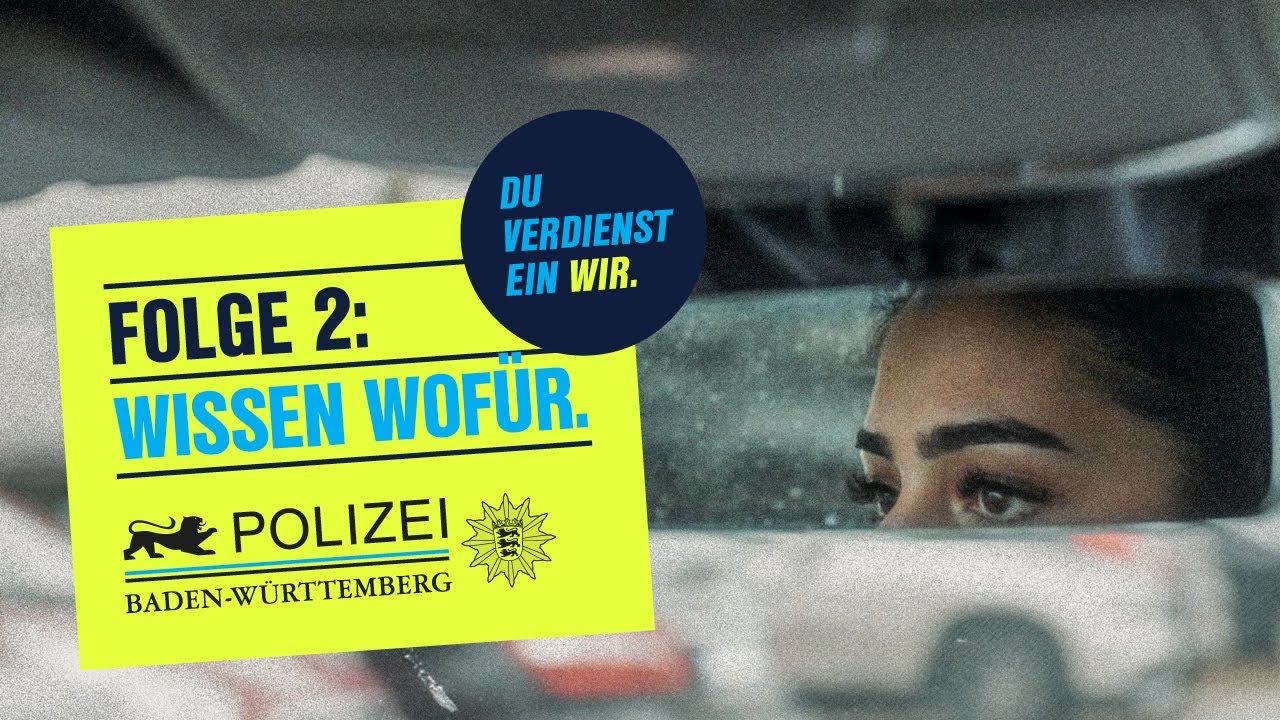 Sinem. WISSEN WOFÜR. (Polizistin bei der Polizei BW) | DU verdienst ein WIR (8/18)
