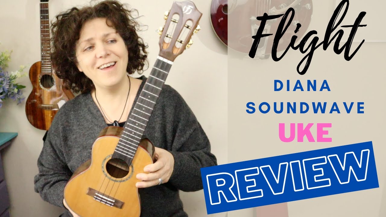 REVIEW Flight DIANA CE SOUNDWAVE concert (English subtitles) - SPECIAL UKE - Effects without amp