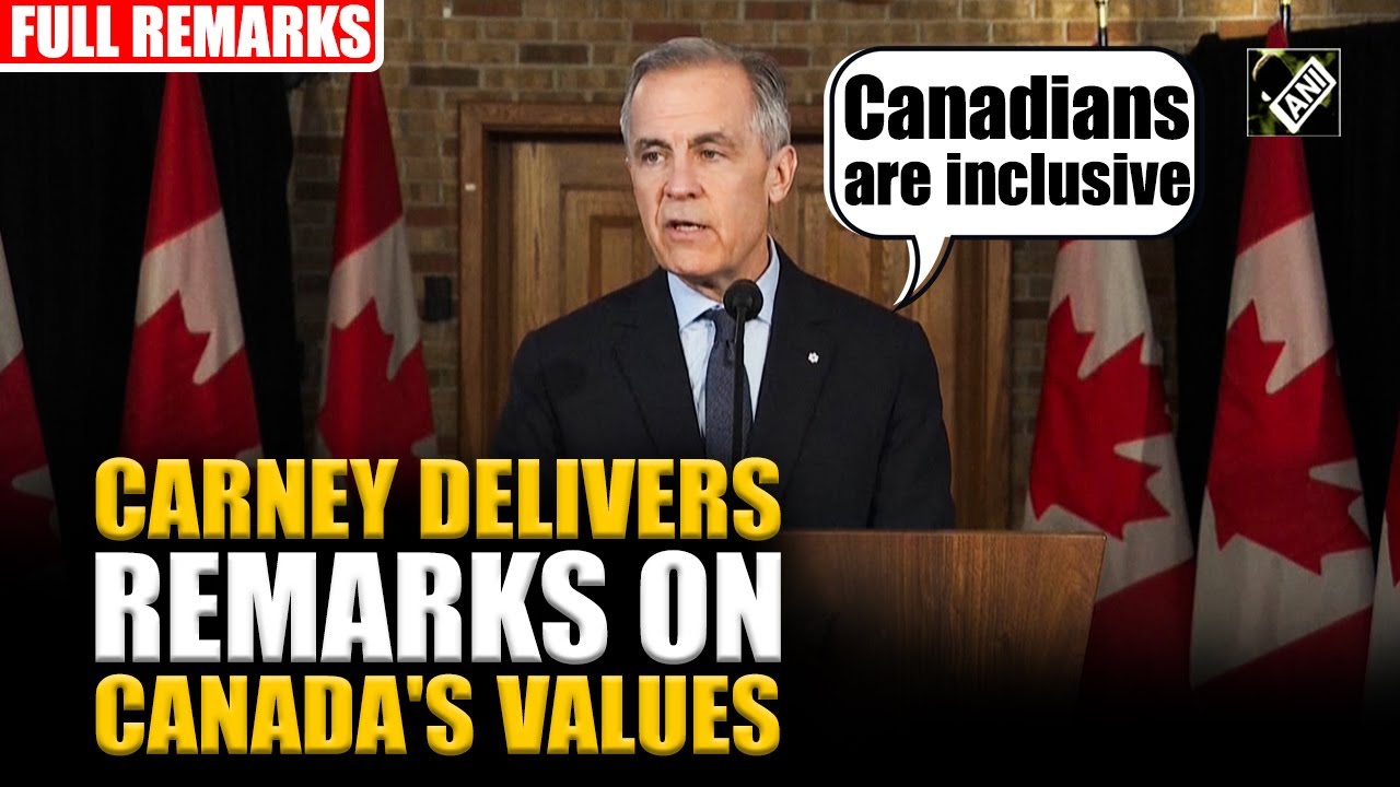 Canada PM Mark Carney delivers remarks on Canada's 'choices' and 'values' after Davos' WEF