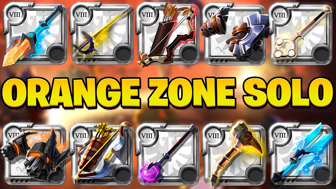 Top 10 Orange Zone Solo Builds in Albion Online