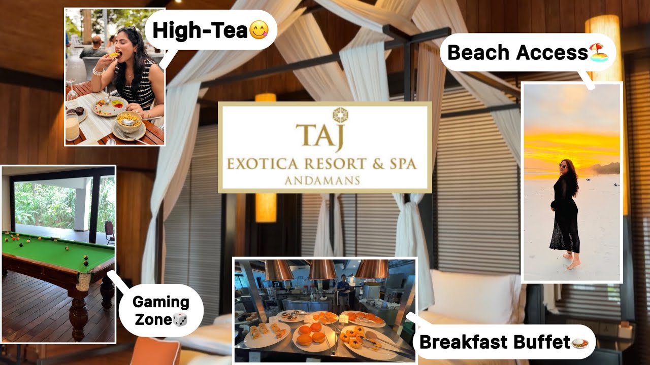 Taj Exotica,Andamans : Ultimate luxury || Room Tour, Breakfast buffet #andamantrip #luxurytravel