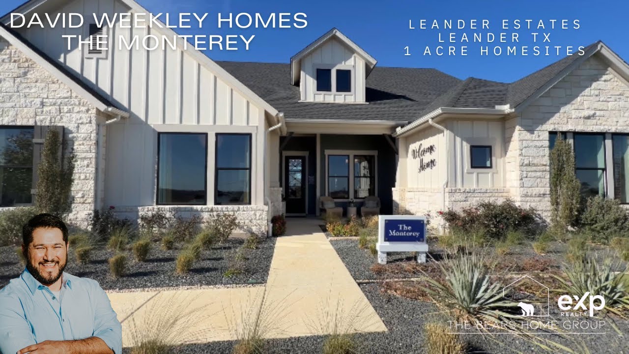 The Monterey_David Weekley Homes _Leander Estates_1 acre Community